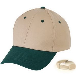 Low Crown Constructed 6 Panel Cap
