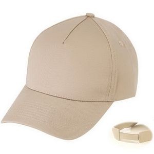 Low Crown Constructed 5 Panel Cap