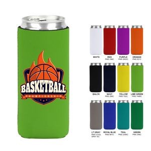 12 OZ Collapsible Neoprene Slim Can Cooler