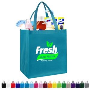 Non-woven Grocery Tote Bags (12'' x 13'' x 8'')