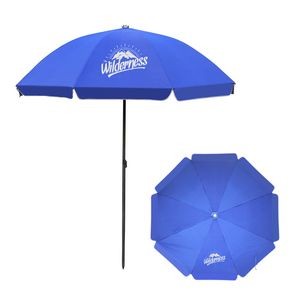 7.2' Market Umbrella With LED Lights