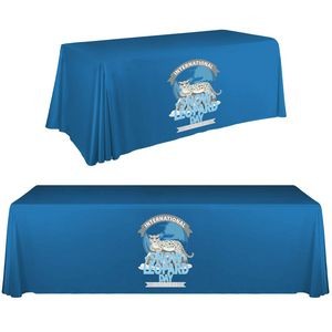 6'/8' Convertible Premium Table Throw (Full Color Dye Sublimation)