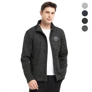 Men's Full-Zip Sweater Fleece Jacket