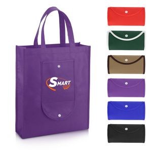 Foldable Non-Woven Shopping Tote Bag(ocean)