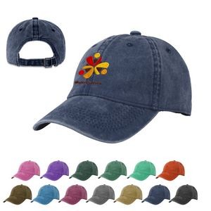 Unstructured Pigment Dyed Dad Cap