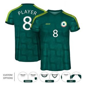 Custom Performance Personalized Soccer Jersey (Full Color Dye Sublimated)