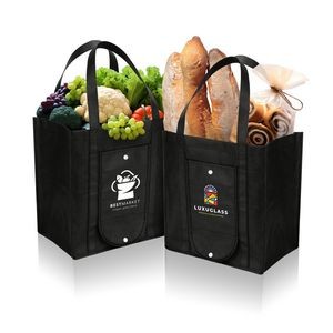 Foldable Non-Woven Grocery Tote Bag
