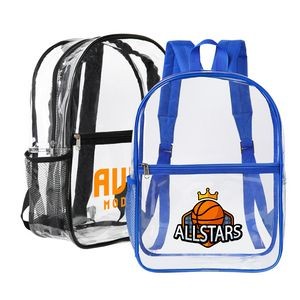 Heavy Duty Multi-Function PVC Transparent Backpack