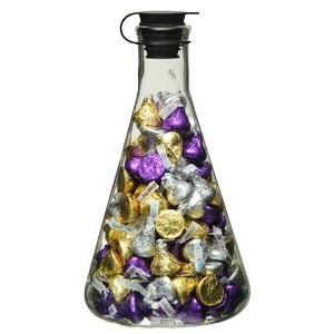 1000 ml Erlenmeyer Candy or Treat Flask w/ Silicone Stopper