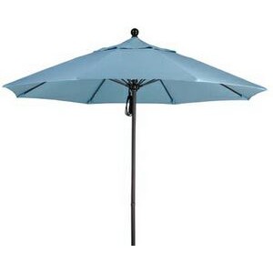 Commercial Aluminum Market Umbrella w/Fiberglass Ribs 9'