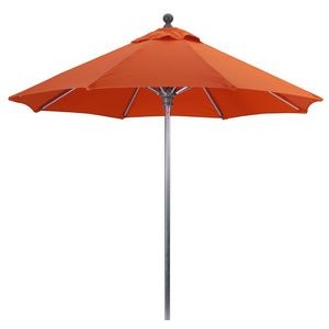7.5' Commercial Aluminum Market Umbrella w/ Fiberglass Ribs