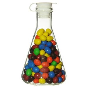 500 ml Erlenmeyer Candy or Treat Flask w/ Silicone Stopper