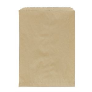 Merchandise Bags, Natural Kraft Paper, Ink Printed - 10" x 13"