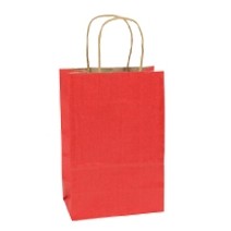 Lipstick Pink Toucan Natural Tint with Shadow Stripe Paper Shopping Bag