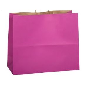 Jaguar Scarlet Natural Smooth Paper Shopping Bag (16"x6"x13")