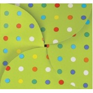 Party Dot 6"x6" Gift Card Folder
