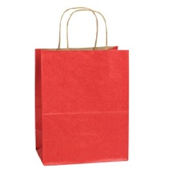 Lipstick Pink Chimp Natural Tint with Shadow Stripe Paper Shopping Bag