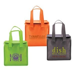 Lime Green Non-Woven Thermo Lunch Tote Bag