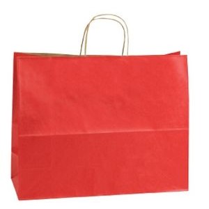Really Red Jaguar Natural Tint with Shadow Stripe Paper Shopping Bag