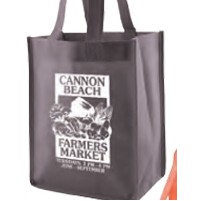 Pink Non-Woven Tote Bag (8"x5"x10")