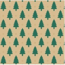 Little Trees Kraft Gift Wrap (833'x30" or 36")