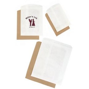Recycled White Kraft Paper Merchandise Bag (14"x3"x21")