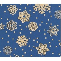 Sparkling Snowflakes Christmas Gift Wrap (833')