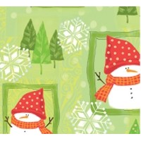 Snowflake Sweetie Christmas Gift Wrap (833')