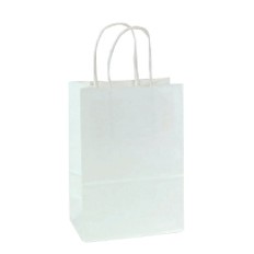 Bengal White Kraft Paper Shopping Bag