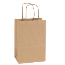 Puma Natural Kraft Brown Paper Shopping Bag