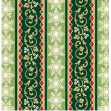 Holiday Stripe Christmas Gift Wrap (833')