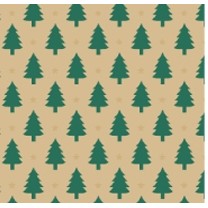 Little Trees Kraft Gift Wrap (833')