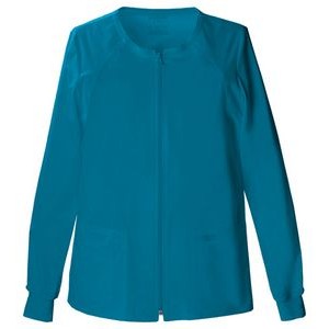 Cherokee Core Stretch Twill Zip Front Jacket