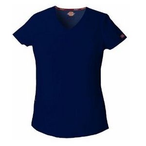 Dickies Women's EDS Signature V-Neck Top Scrub Shirt