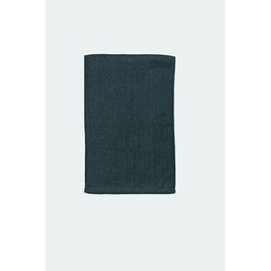 Rally Towel (11" x 18") Black (Blank)