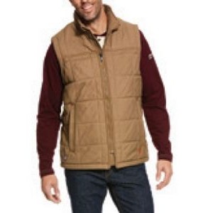 Ariat® FR Crius Men's Field Khaki Insulated Vest