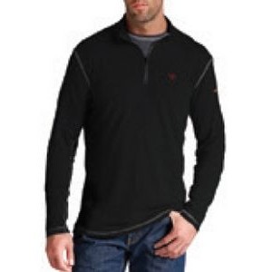 Ariat® FR Polartec® Men's Black ¼ Zip Shirt