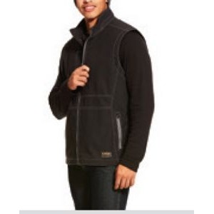 Ariat® Rebar™ Stretch Canvas Men's Black Softshell Vest
