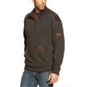 Ariat® FR Polartec® Men's Black ¼ Zip Fleece Jacket