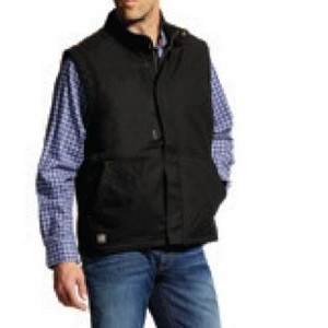 Ariat® FR Workhorse Men's Black Insulated Vest