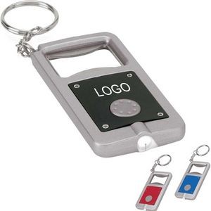 Key Chains: LED Keychain with Bottle Opener