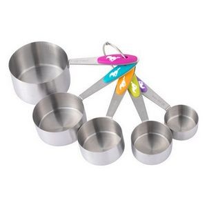5-Piece Stainless Steel Measuring Cups
