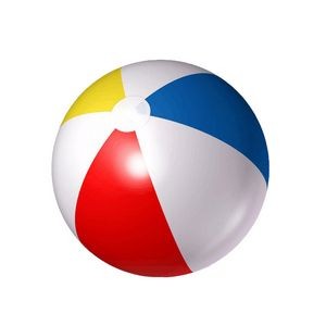 6 Inch Inflatable Beach Ball Toy Classic Rainbow Colo