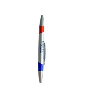 Red and Blue Swirl Desk Baccarat Pen
