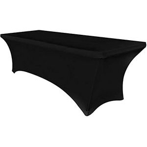 Tablecloths: 6 ft Stretch Spandex Table Cover