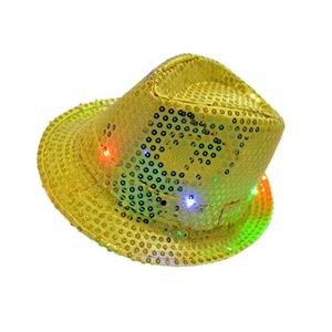 LED Sequin Fedora Hat
