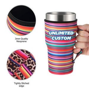 30oz Reusable Iced Coffee Cup Sleeve