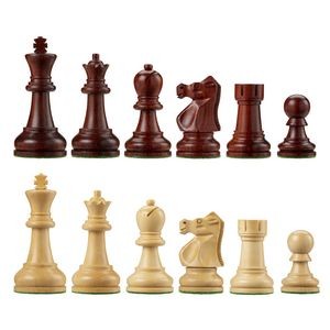 Ultimate Chess Pieces, Redwood and Boxwood, 3.75 Inch King