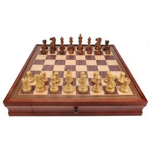 Camphor Chess Set w/ Drawers