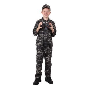 Kids Subdued Urban Digital Camo Battle Dress Uniform Shirt (XXS to XL)